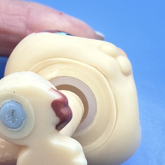 Littlest Pet Shop 744 Tan Brown German Shepherd Dog Blue Diamond Eyes - Picture 7 of 7